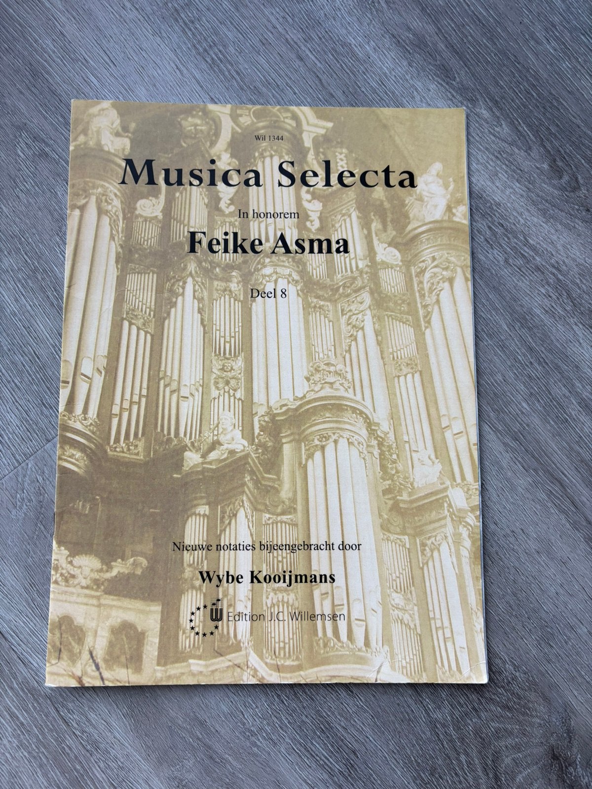 Bladmuziek Feike Asma Musica Selecta deel 8, Muziek en Instrumenten, Bladmuziek, Ophalen of Verzenden, Zo goed als nieuw, Overige soorten