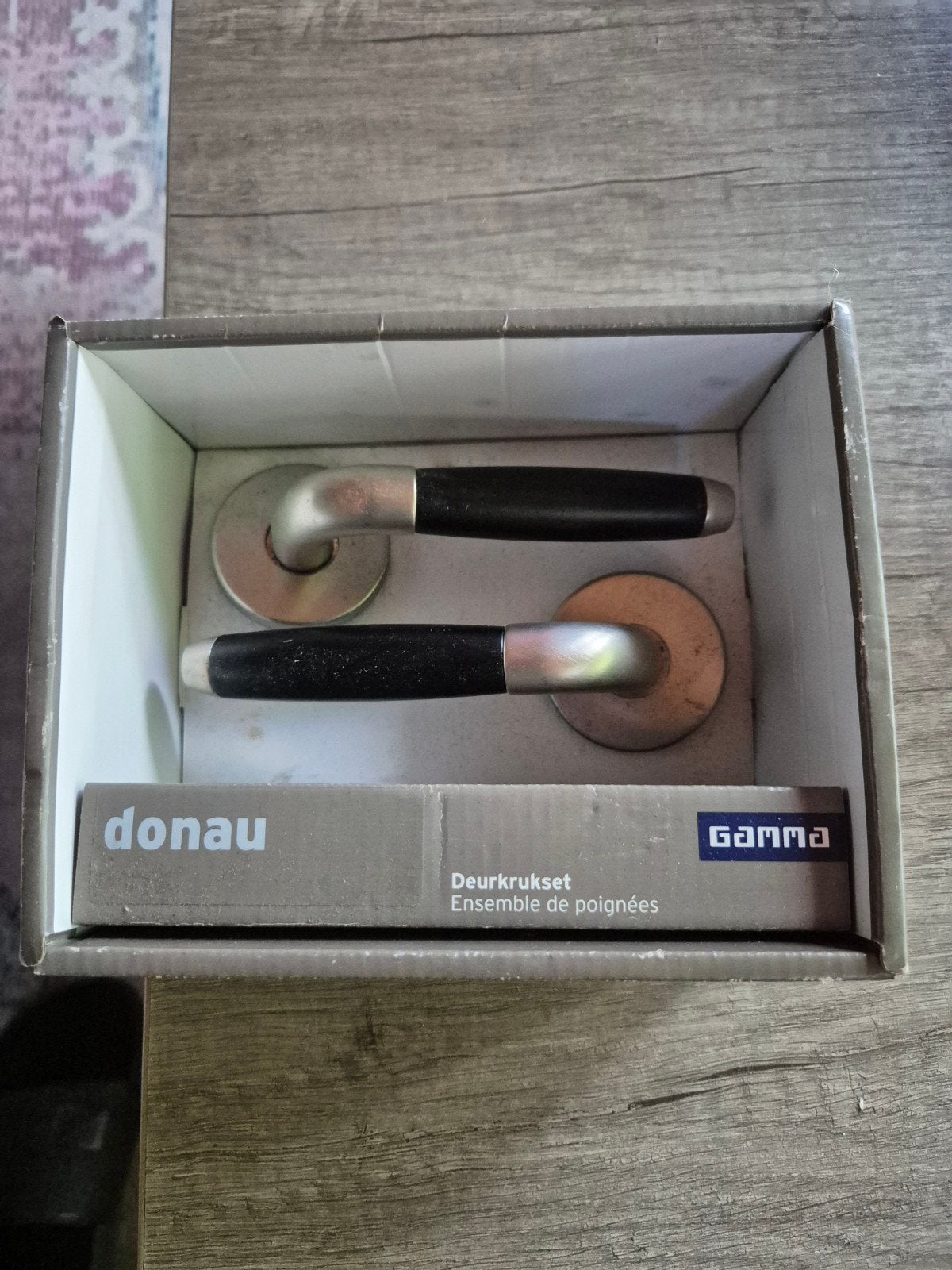 Donau Deurkrukset Gamma - Nieuw in doos, Ophalen of Verzenden, Nieuw, Rvs, Klink of Kruk