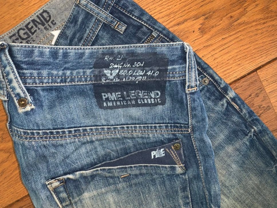 PME Legend Bare Metal Jeans - Maat 33/34, Kleding | Heren, Spijkerbroeken en Jeans, Gedragen, W33 - W34 (confectie 48/50), Blauw