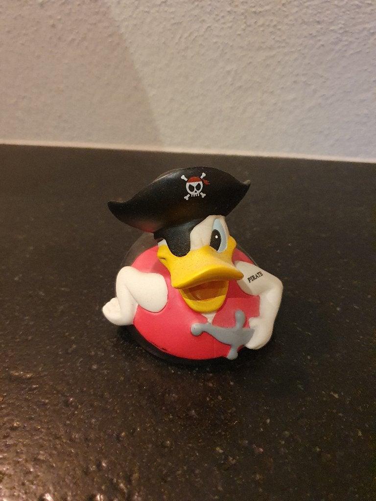 Donald Duck badeend, Ophalen of Verzenden, Overige figuren, Zo goed als nieuw, Beeldje of Figuurtje