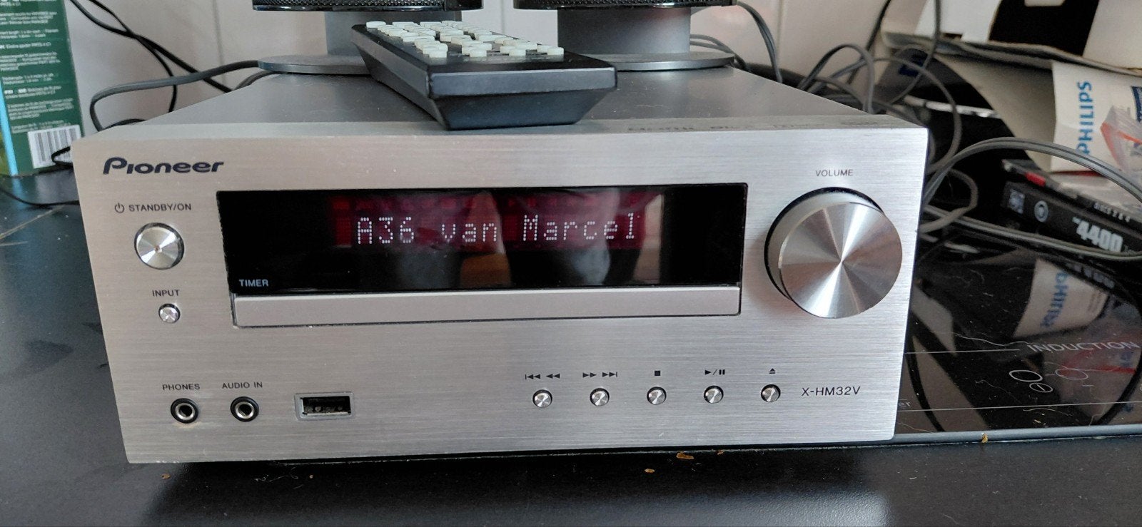 pioneer x-hm32v bluetooth,DVD,usb,fm,audio in, Ophalen of Verzenden, Zo goed als nieuw, Pioneer