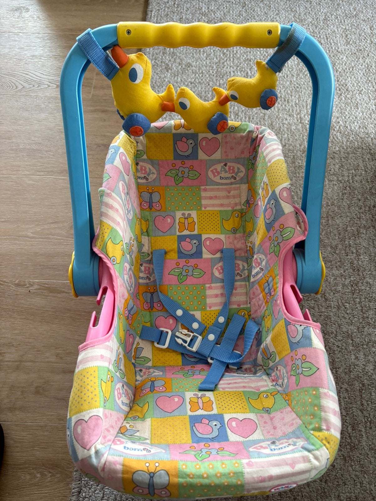 Baby born maxi cosi, Ophalen, Gebruikt