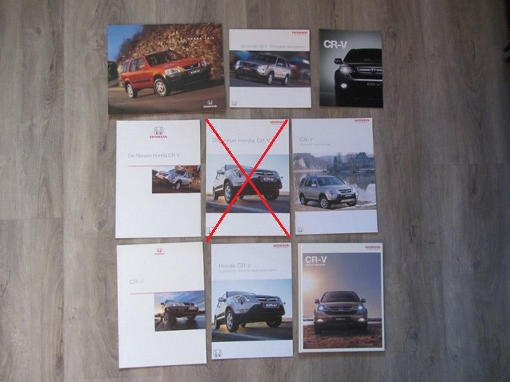 Honda CR-V Folders, Ophalen of Verzenden, Zo goed als nieuw, Honda, Honda