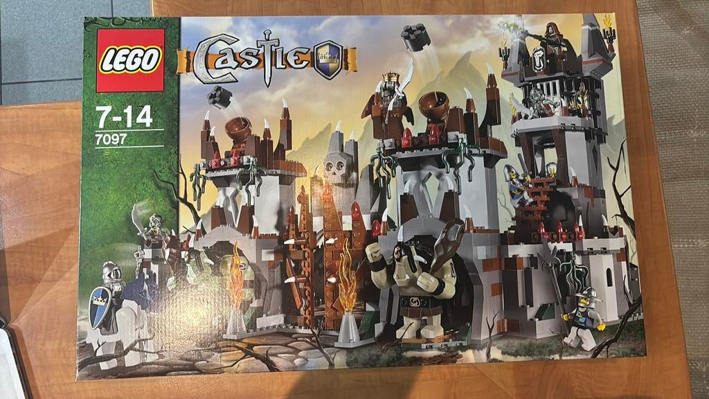 Lego Castle nr 7097 / Nieuw / Het Bergfort van de Trollen, Lego, Nieuw, Ophalen of Verzenden, Castle