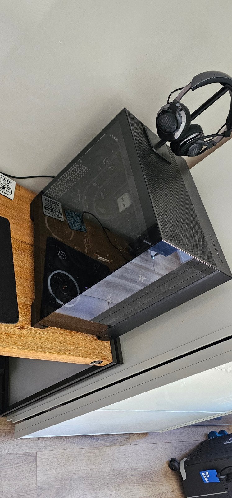 high end i9 game pc met rx9070xt, 32 GB, Zo goed als nieuw, Gaming, SSD