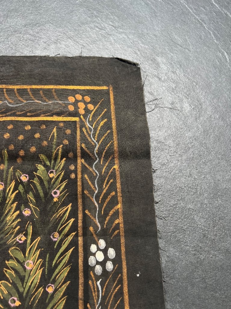 India handbeschilderd Indiase wanddoek doek uniek 156 cm, 50 – 75, Verburgt Vintage, Nieuw, 125 cm of meer