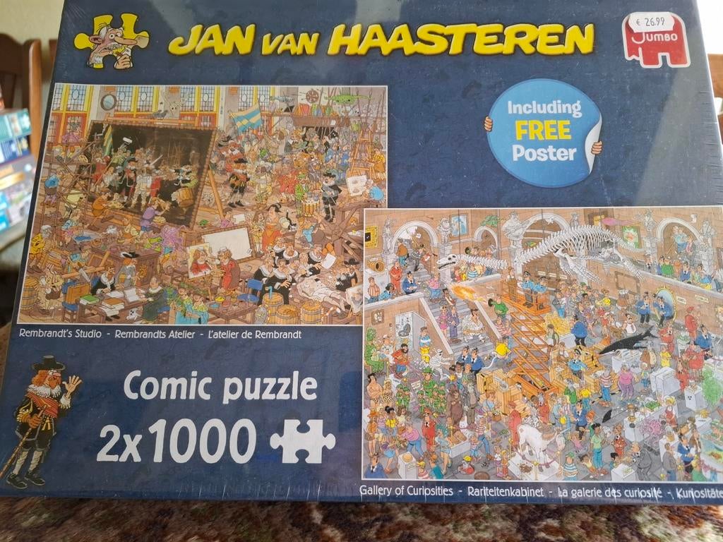 5 x van haasteren puzzels a 1000, Hobby en Vrije tijd, Denksport en Puzzels, Ophalen, 500 t/m 1500 stukjes, Zo goed als nieuw