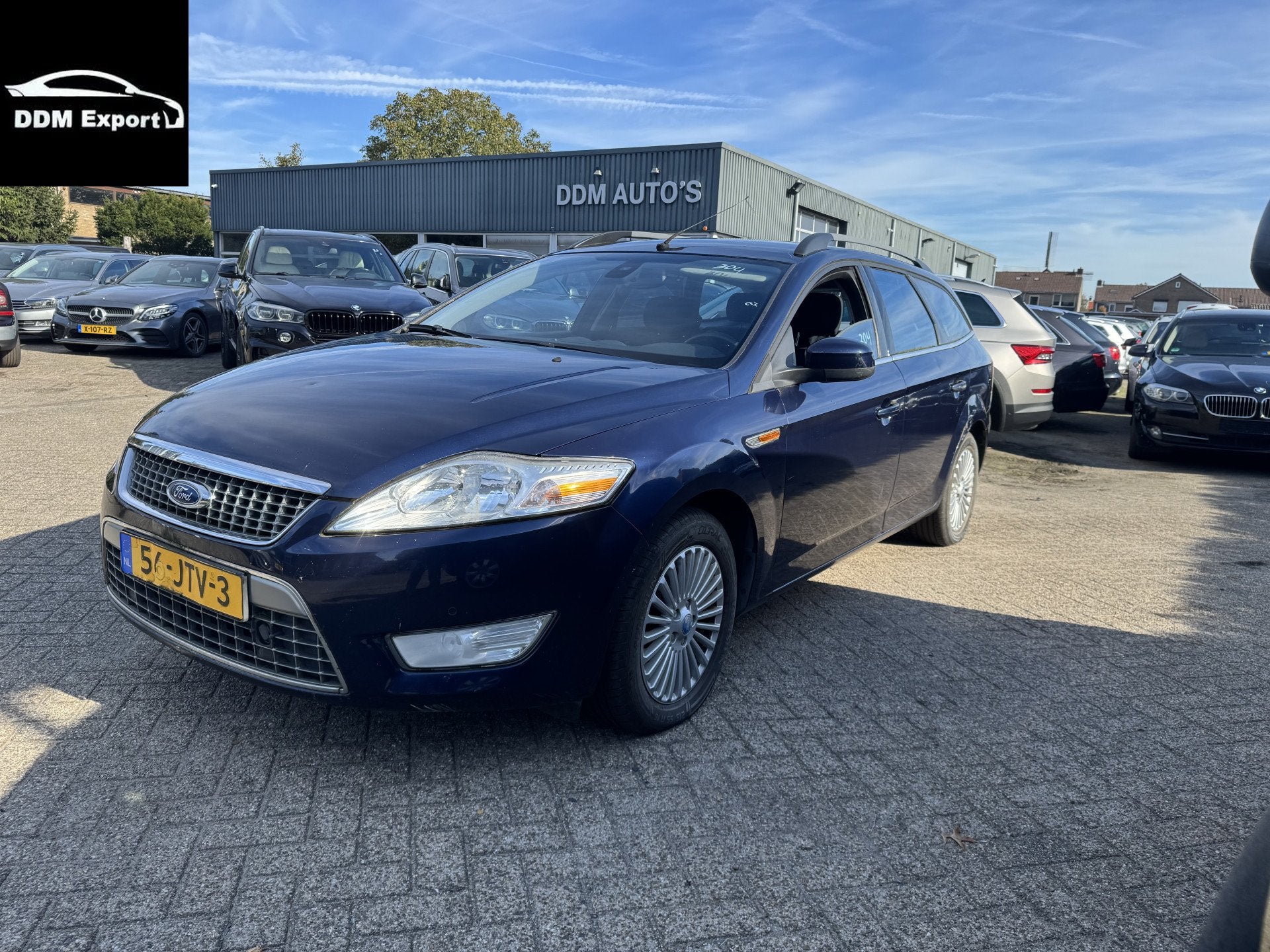 Ford Mondeo Wagon 2.0-16V Titanium FlexiFuel | Clima | Navi, Auto's, 145 pk, Stof, Gebruikt, 4 cilinders