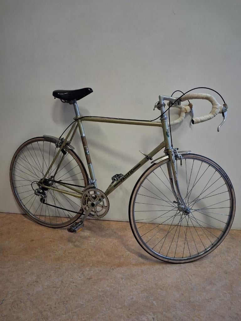 Vintage tour/racefits Pacific Cycles, 28 inch, Gebruikt, 10 tot 15 versnellingen, Velgrem