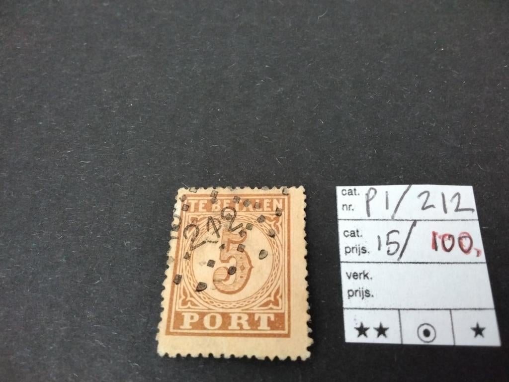 Betere Puntstempels KW III én Wilhelmina Hangend Haar, Postzegels en Munten, Verzenden
