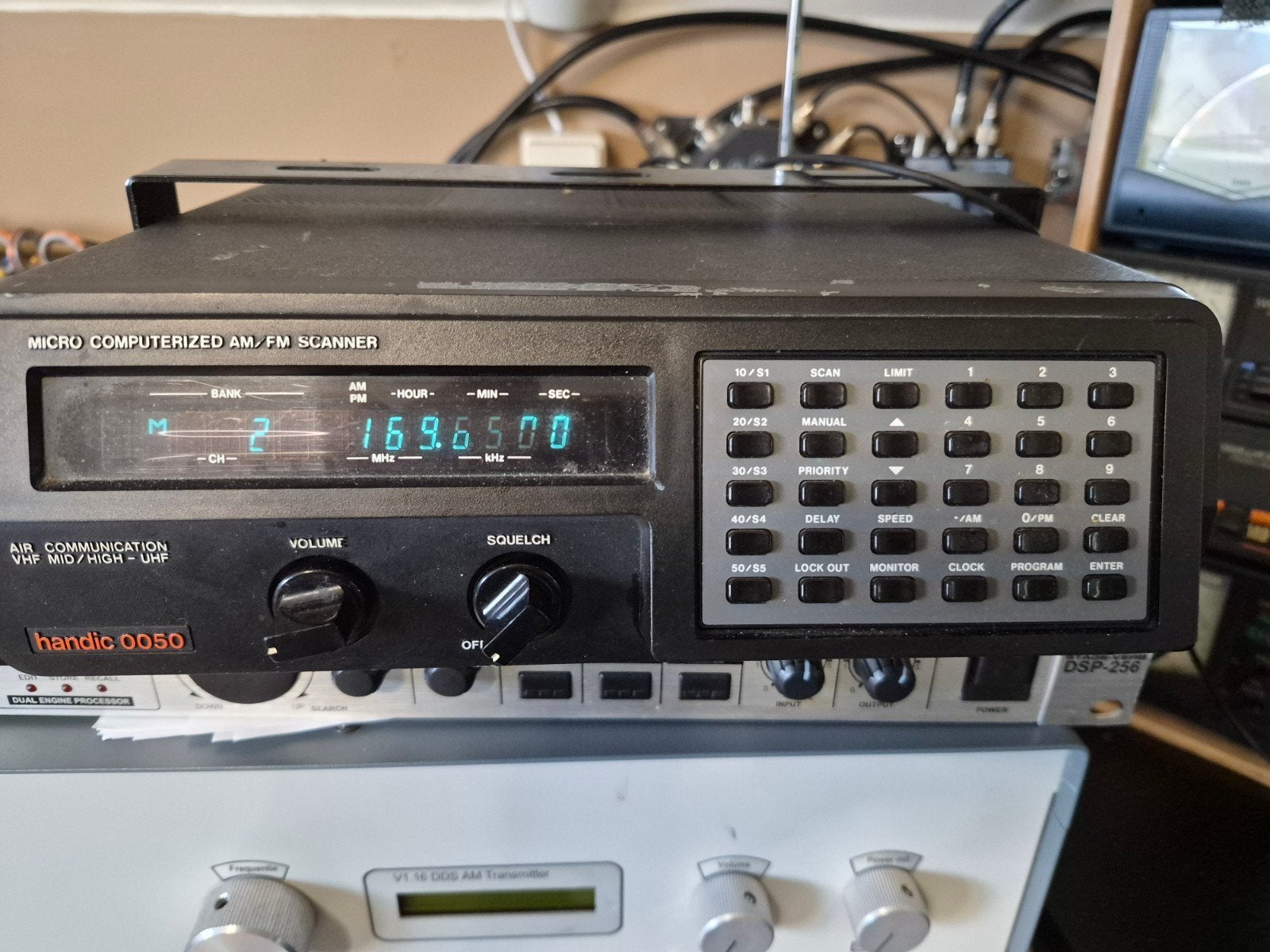 Handic 0050 VHF UHF en P2000 ontvanger, Ophalen of Verzenden, Ontvanger