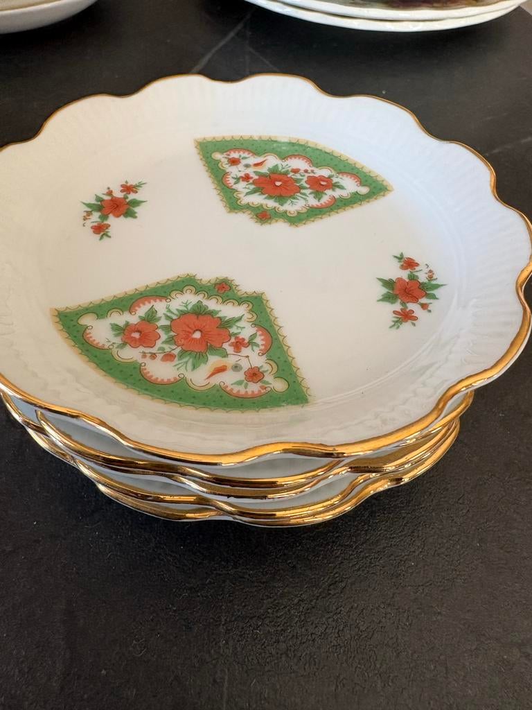 Set van 4 Chodziez Made in Poland schaaltjes, Ophalen of Verzenden
