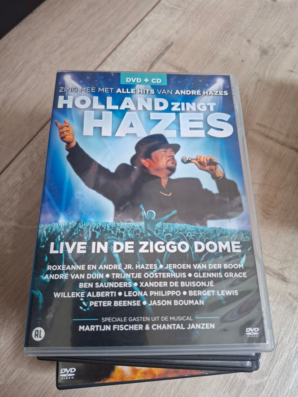 Holland Zingt Hazes Live in de Ziggo Dome DVD + CD, Alle leeftijden, Ophalen of Verzenden, Gebruikt, Muziek en Concerten