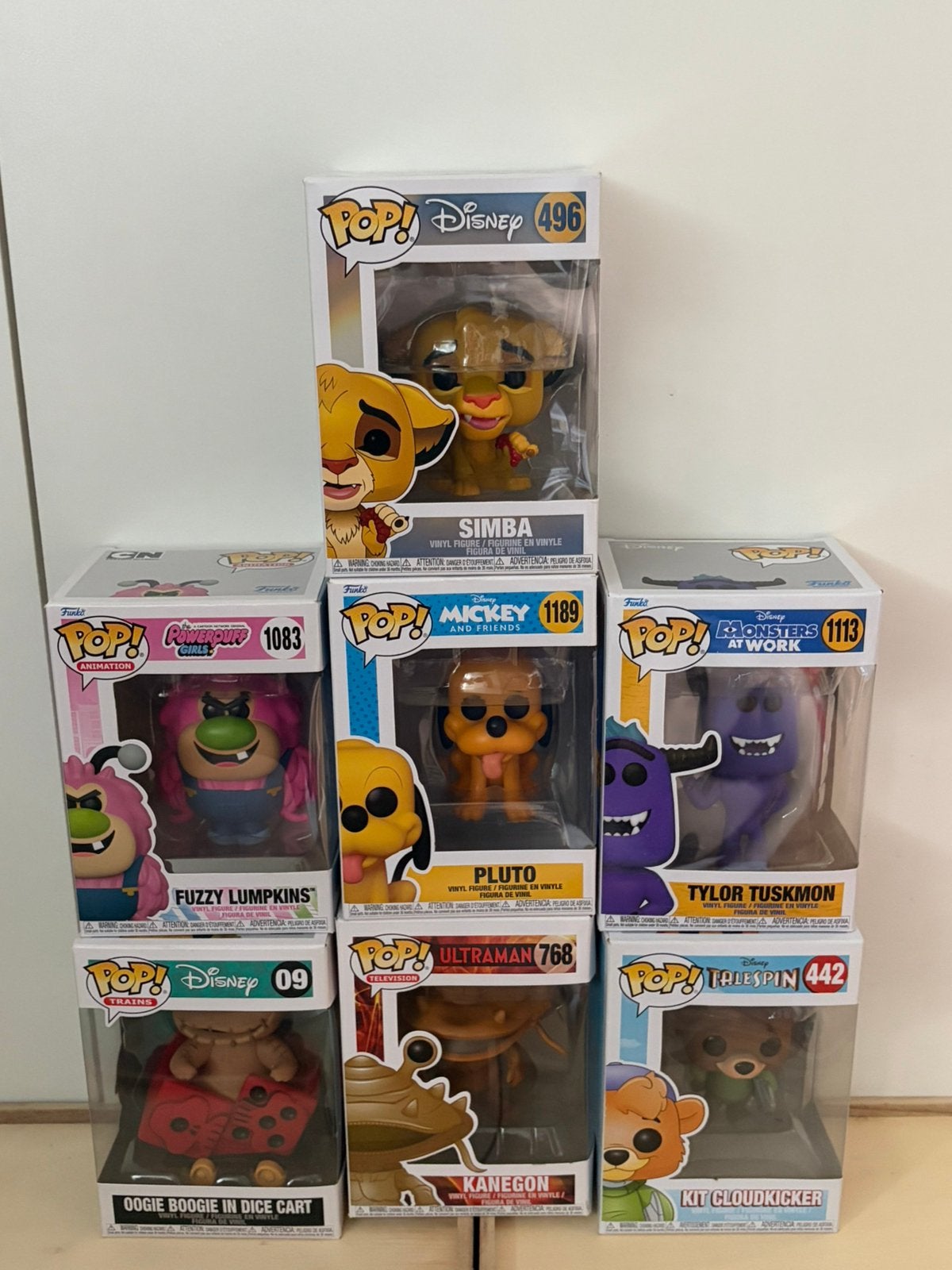 Funko pops, Ophalen, Zo goed als nieuw