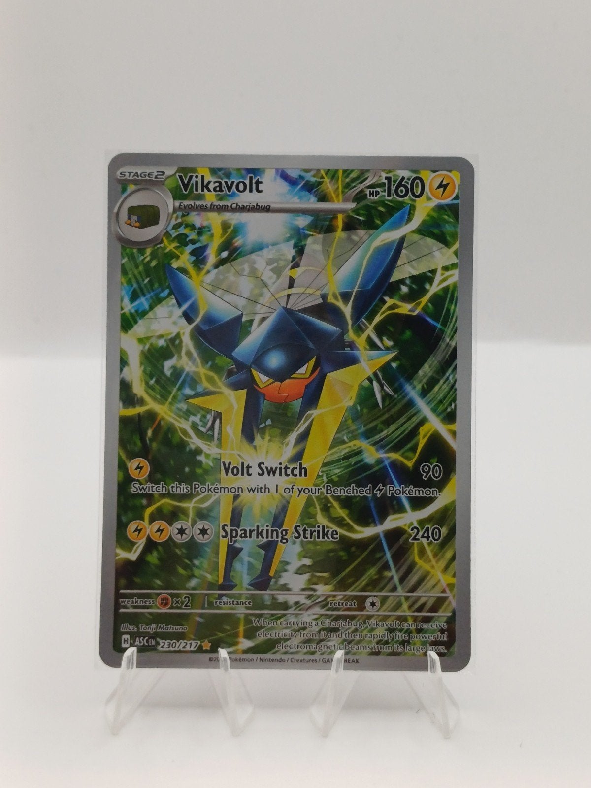 Vikavolt #230 (Ascended Heroes) - NM, Verzenden, Zo goed als nieuw, Losse kaart, Foil