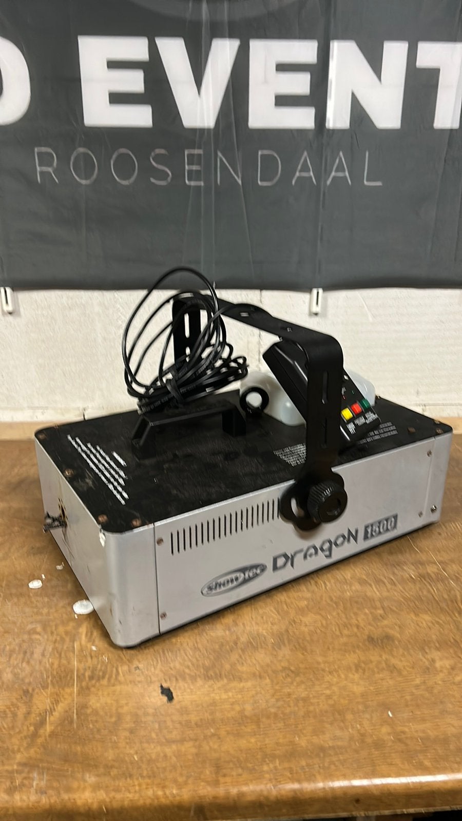 Showtec dragon rookmachine, Ophalen, Zo goed als nieuw, Rookmachine