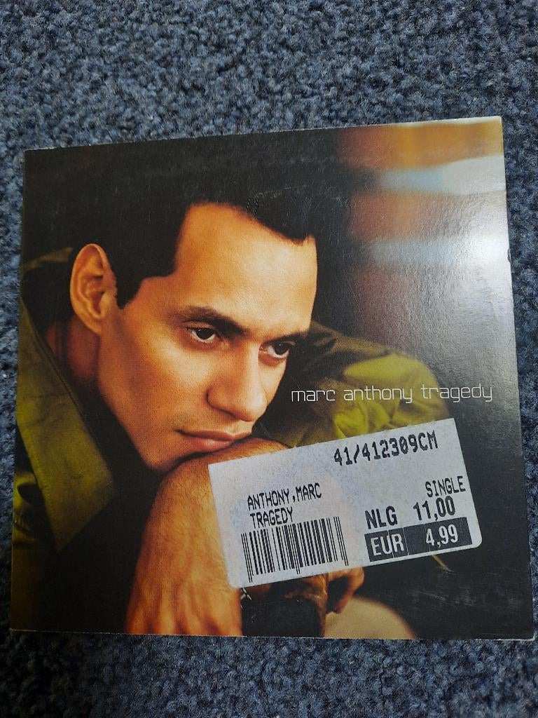 MARC ANTHONY "Tragedy" Mooie CD Single In Nieuwstaat., Verzenden, Zo goed als nieuw, Pop