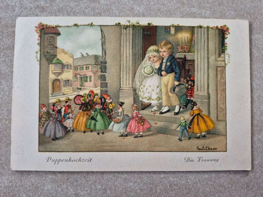 Pauli Ebner ansichtkaart 11, Ophalen of Verzenden, 1920 tot 1940, Ongelopen, Kinderen