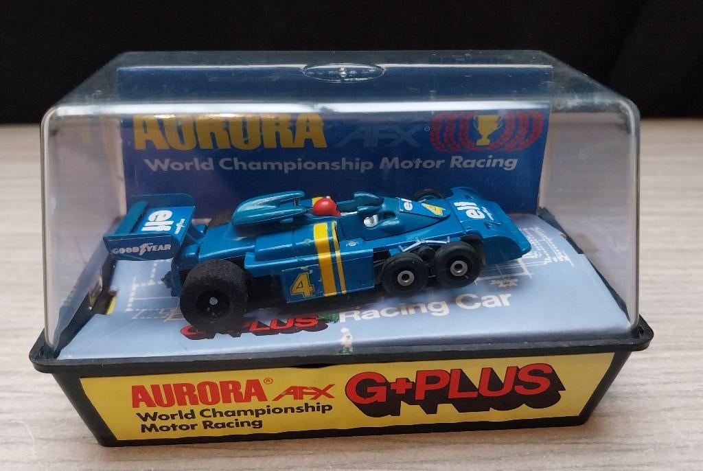 Aurora AFX G+Plus #1738 Elf F1 Six Wheel Tyrrell Originele, Overige merken, Racebaan, Ophalen of Verzenden, Zo goed als nieuw
