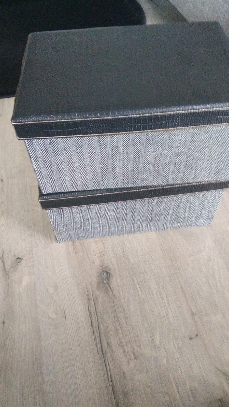 2 leuke opbergdozen, Ophalen of Verzenden, Zo goed als nieuw, Minder dan 50 cm, Minder dan 50 cm
