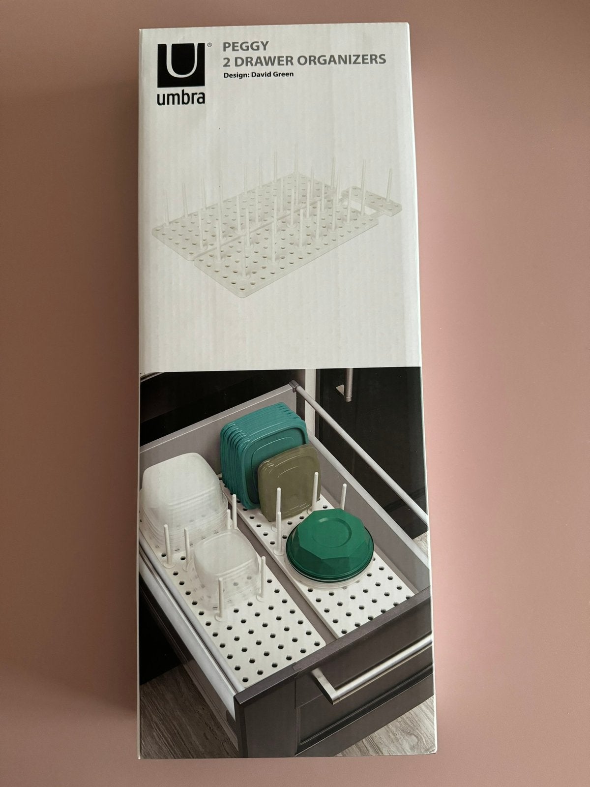 Umbra Peggy keuken ladeverdeler, set van 2 stuks., Ophalen of Verzenden, Nieuw