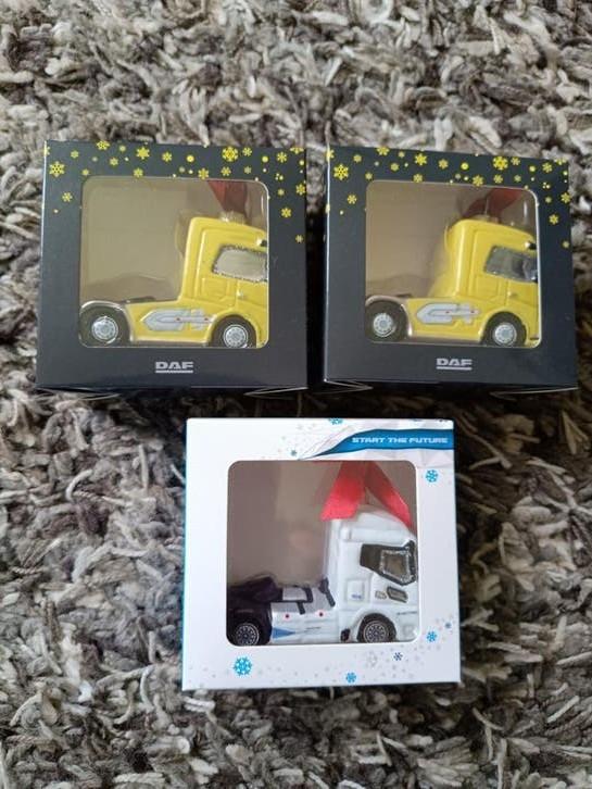 Daf kersthanger kerstbal / glas / nieuw, Diversen, Kerst, Ophalen, Nieuw
