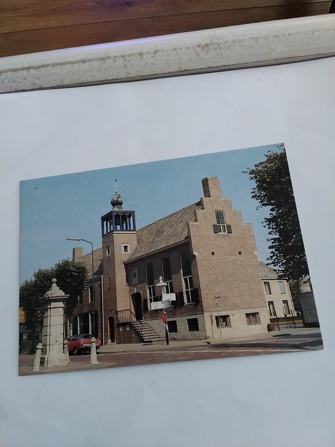 Oude ansichtkaart Baarle Nassau - Hollands Gemeentehuis, Ophalen of Verzenden