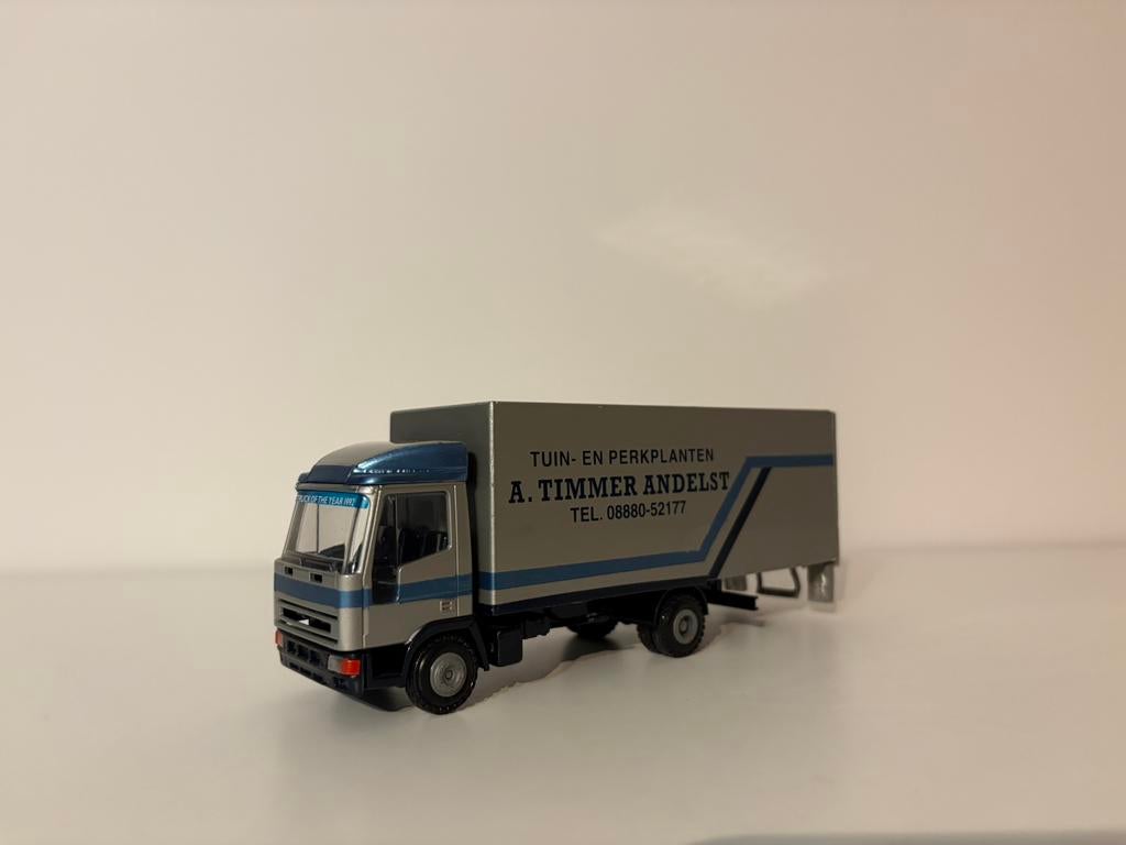 Iveco Eurocargo A Timmer Lion Toys, Verzenden, Zo goed als nieuw, Bus of Vrachtwagen, Lion Toys