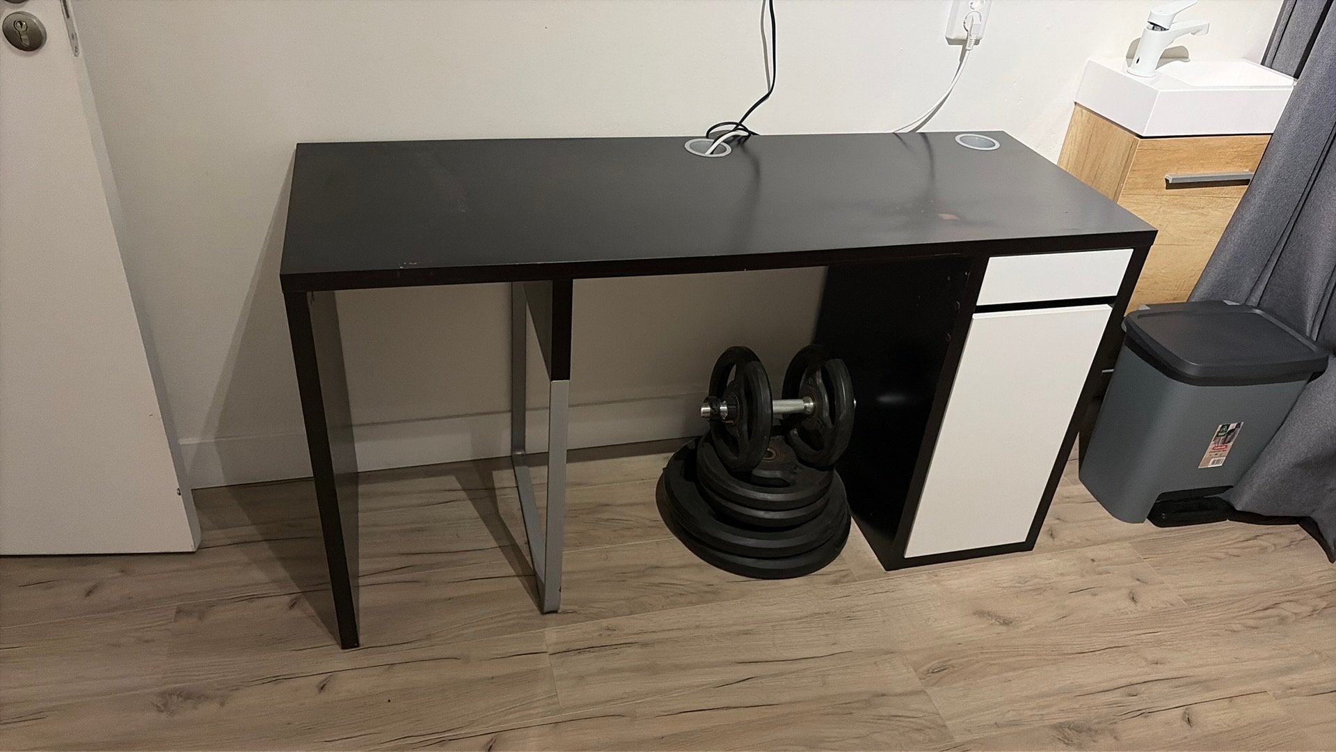 Ikea bureau micke, Ophalen, Gebruikt, IKEA, Computerbureau