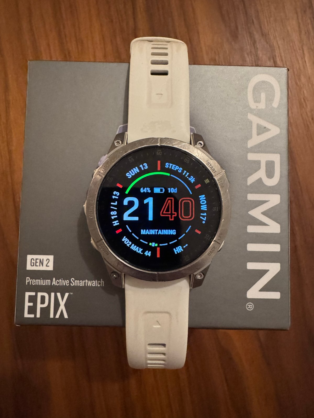 Garmin Epix Gen 2 Sapphire 47mm Premium Active Smartwatch, Wit, Ophalen of Verzenden, Waterdicht, Android