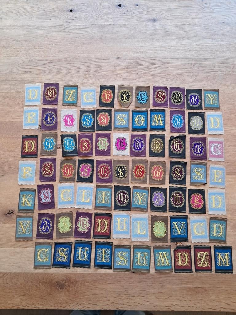 75 turmac zijdes norbertinessen borduursel antiek, Hobby en Vrije tijd, Borduren en Borduurmachines, Ophalen of Verzenden, Nieuw