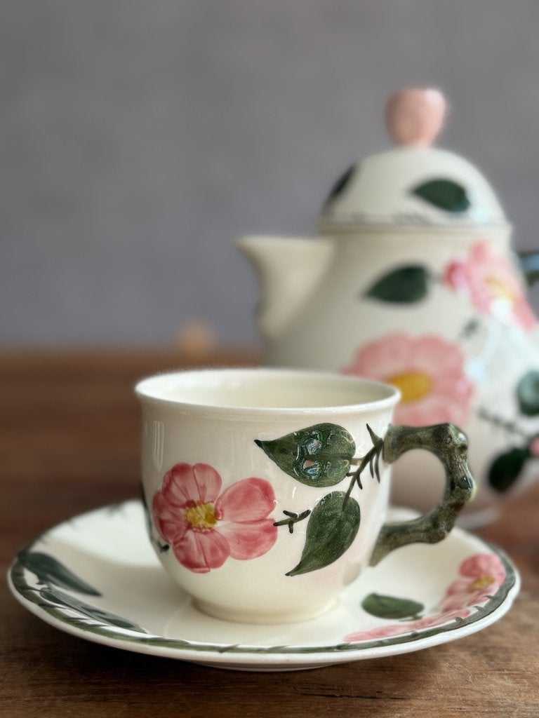 11x Wild Rose Theekopjes en schotels Villeroy & Boch, Ophalen of Verzenden