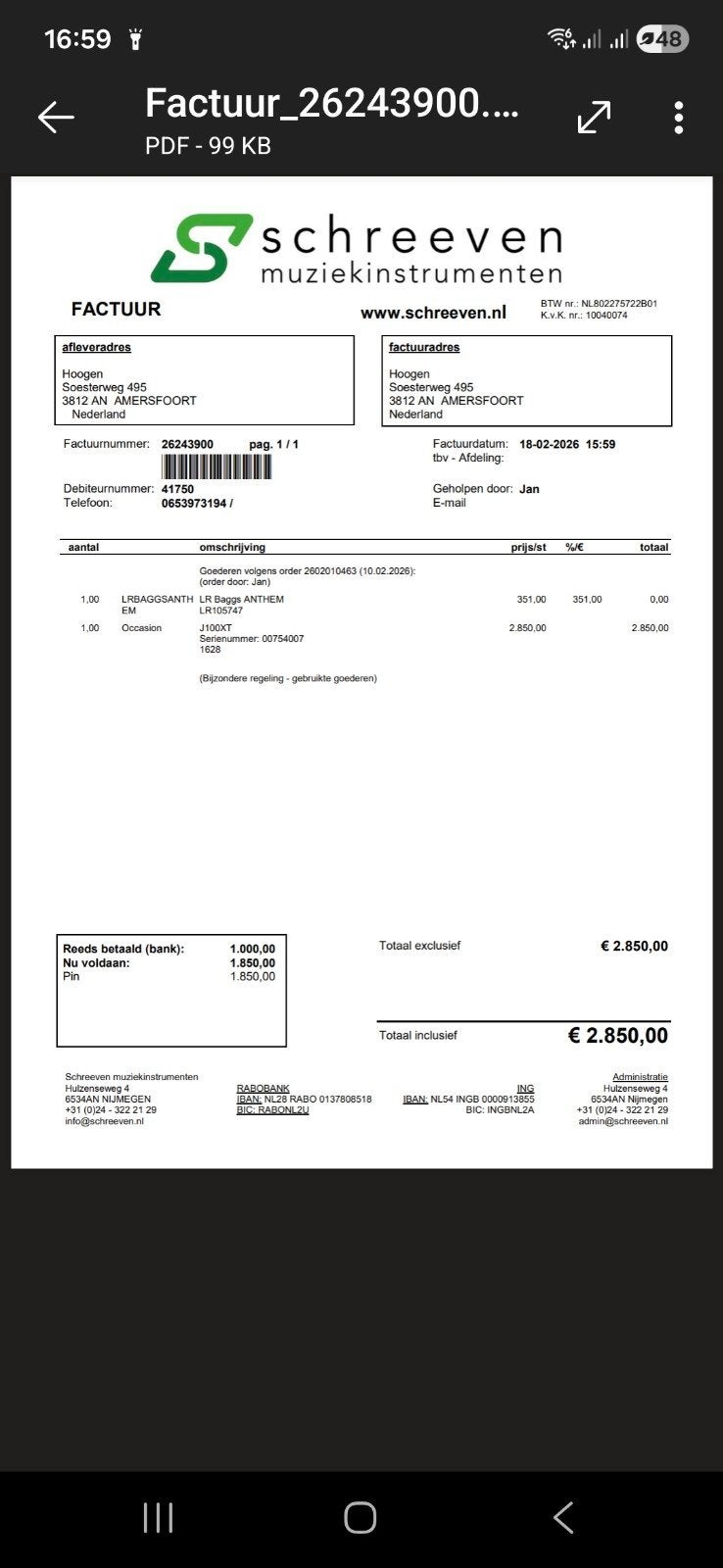 Foto 14 van Gibson J-100  xt 2004 met element en koffer