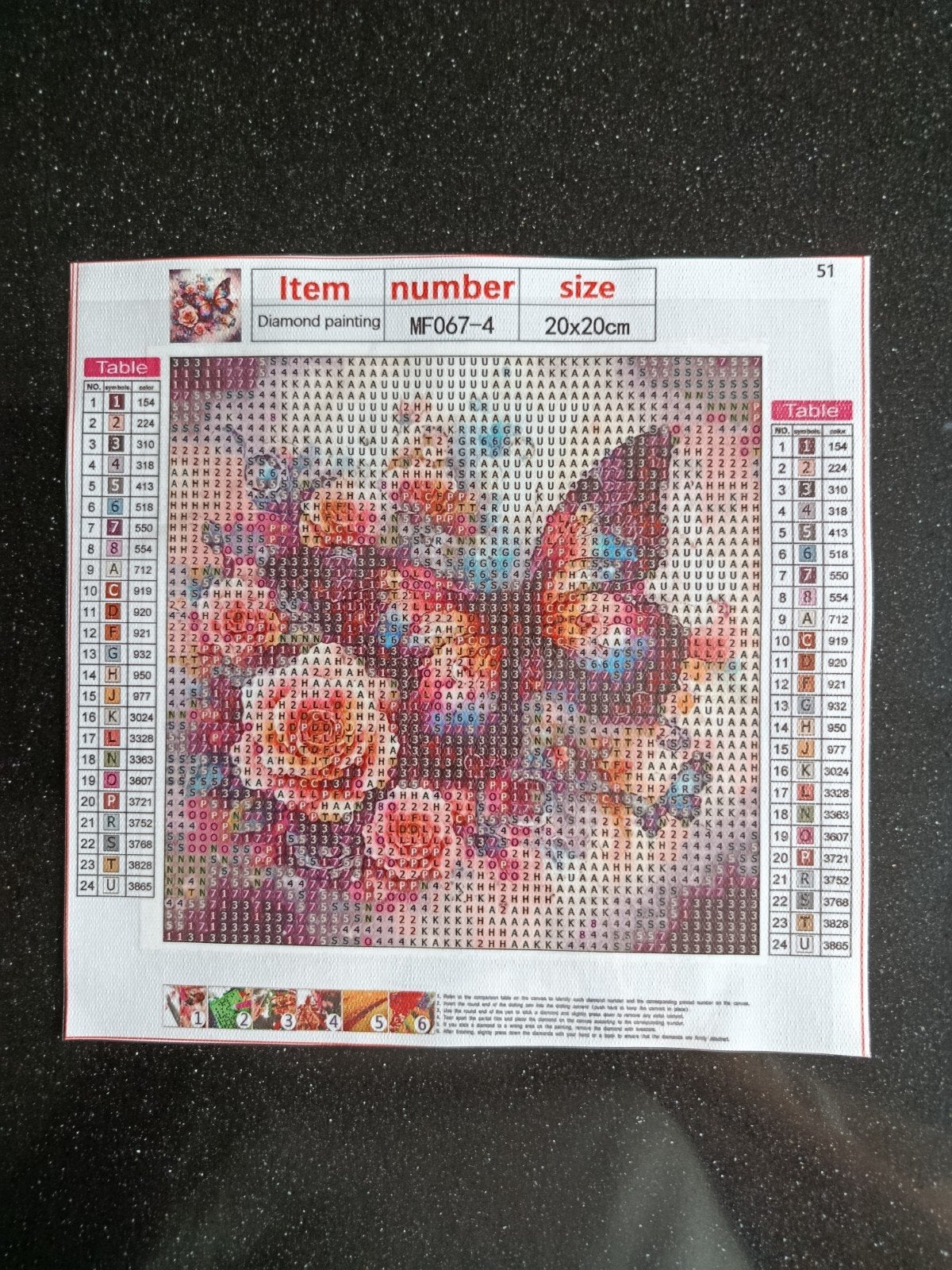 Diamant painting,, Overige thema's, Diamond painting, Nieuw, Meerkleurig