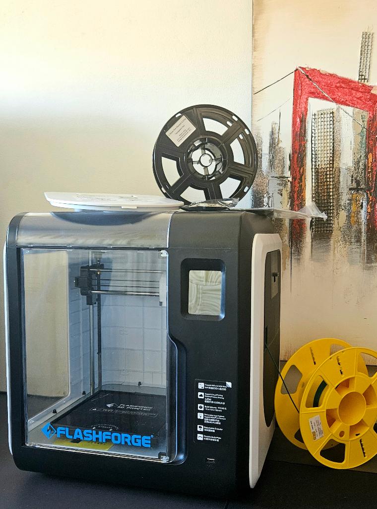 3D Printer voor Beginners: Flashforge Adventurer 3+Filament, Ophalen, Gebruikt