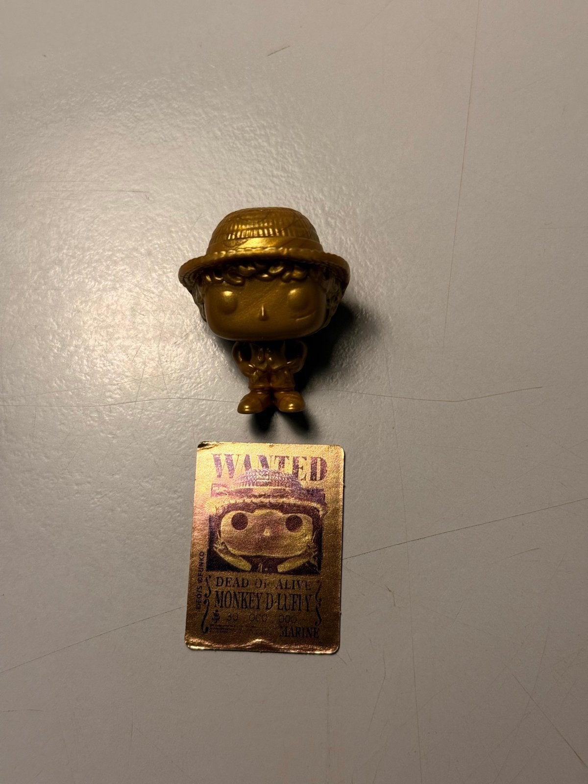 Funko Pop! Gold Monkey D. (VS513) Luffy One Piece, Ophalen of Verzenden, Zo goed als nieuw
