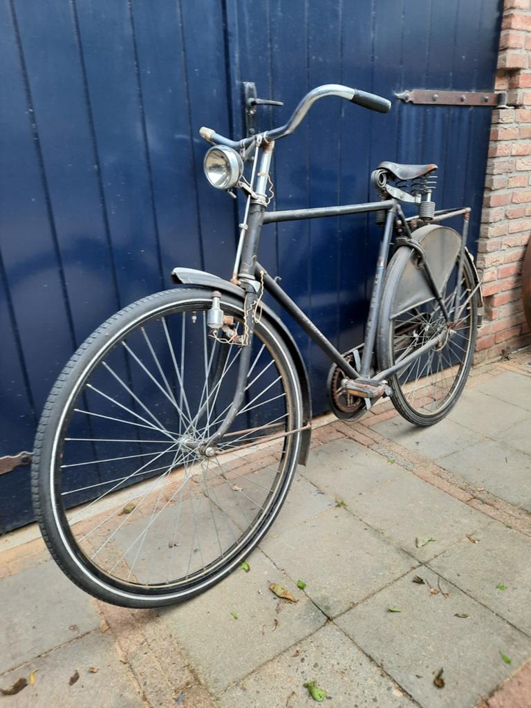Oldtimer fiets union unitas 60cm frame, fietst nog prima, Fietsen en Brommers, 59 cm of meer, Ophalen