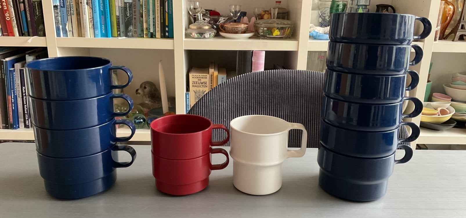 13x vintage Mepal, Mepal Rosti en Coppia kampeerservies, Caravans en Kamperen, Ophalen of Verzenden, Gebruikt