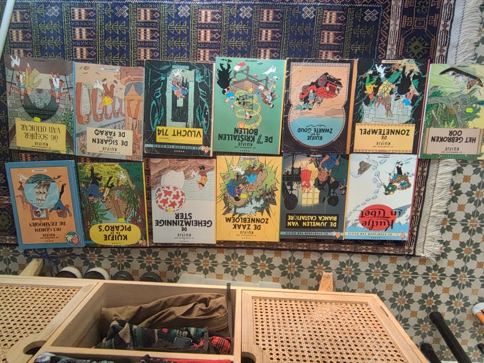 Kuifje strips, Boeken, Stripboeken, Meerdere stripboeken, Ophalen of Verzenden, Hergé
