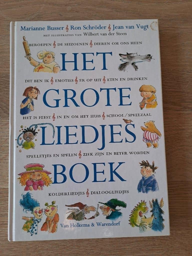 HET GROTE LIEDJESBOEK. MARIANNE BUSSER & RON SCHRÖDER, Boeken, Kinderboeken | Kleuters, Gelezen, Marianne Busser en Ron Schröder