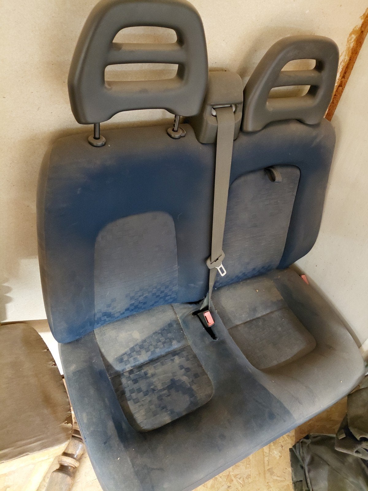 twee zits bankje Peugot boxer Fiat Ducato Citroen Jumper, Ophalen, Gebruikt, Citroën