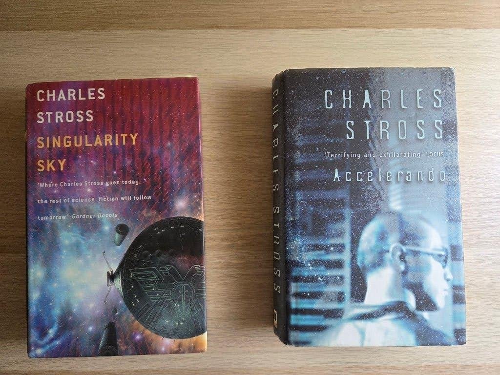 Charles Stross hardcovers (Engelstalig), Ophalen of Verzenden, Gelezen, Charles Stross