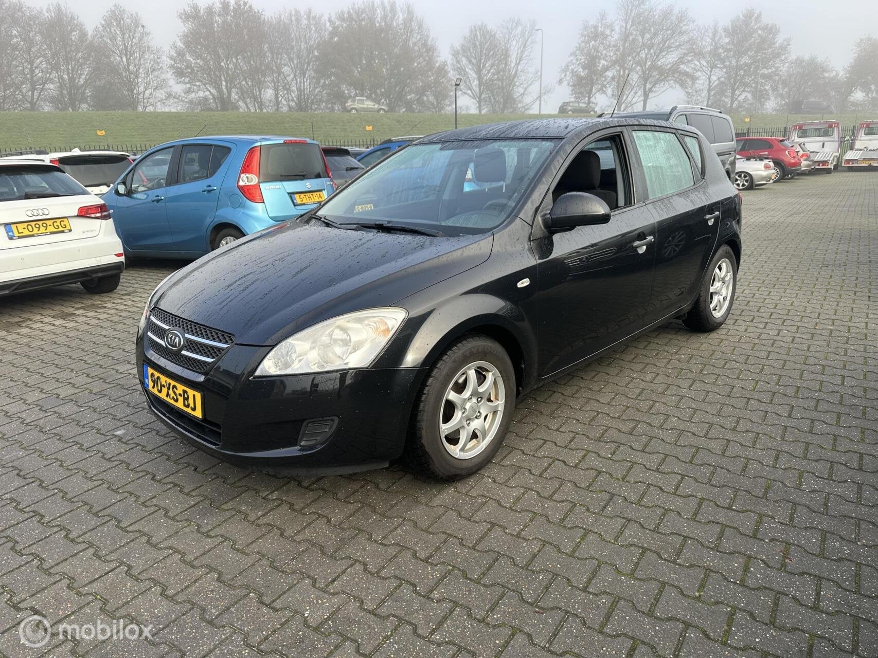 Kia cee'd 1.4 X-tra airco, Auto's, Gebruikt, 4 cilinders, 1396 cc, Zwart