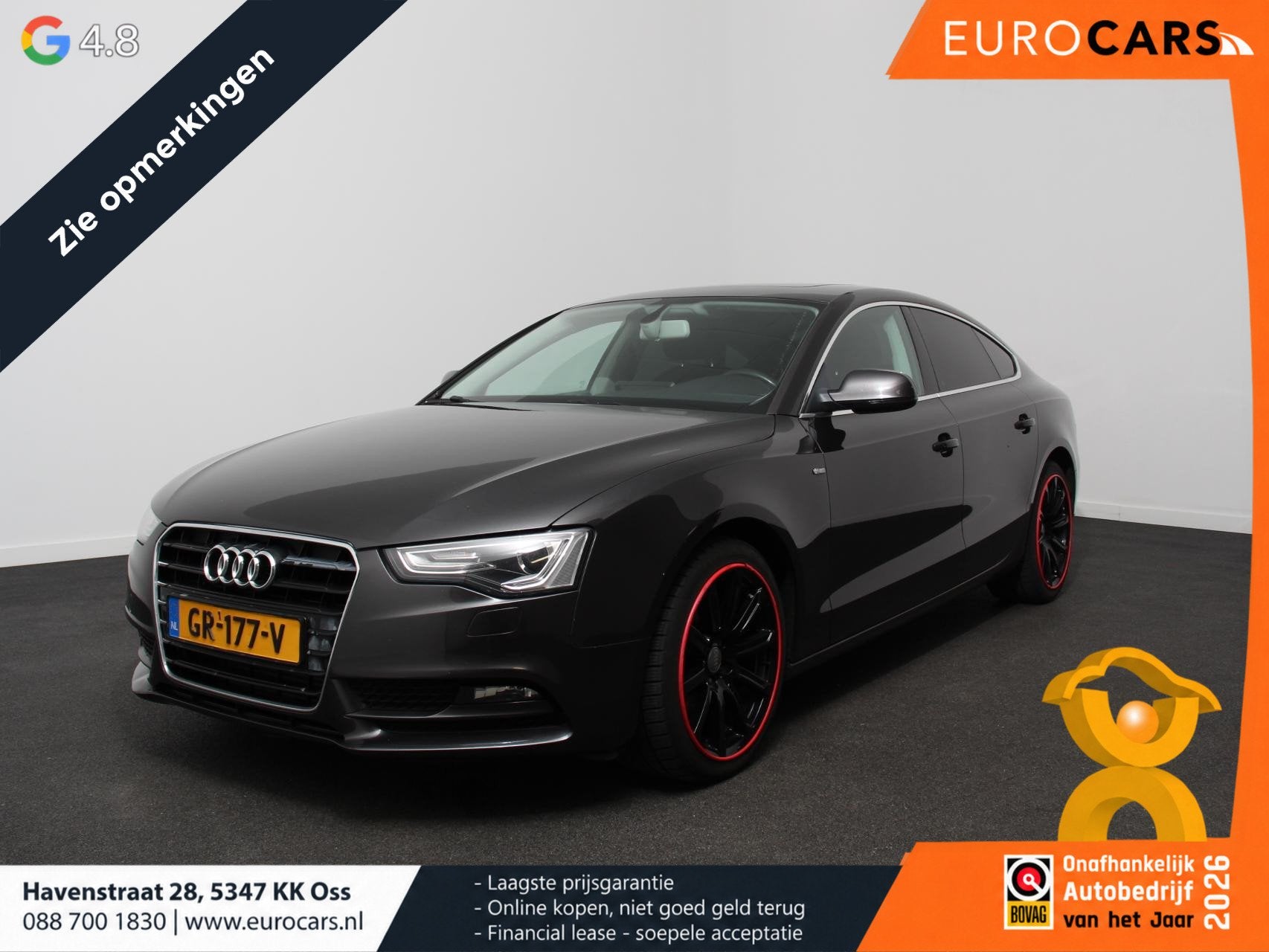 Audi A5 Sportback 1.8 TFSI Business Edition Handel/Export/Ho, Auto's, Voorwielaandrijving, Stof, Gebruikt, 4 cilinders