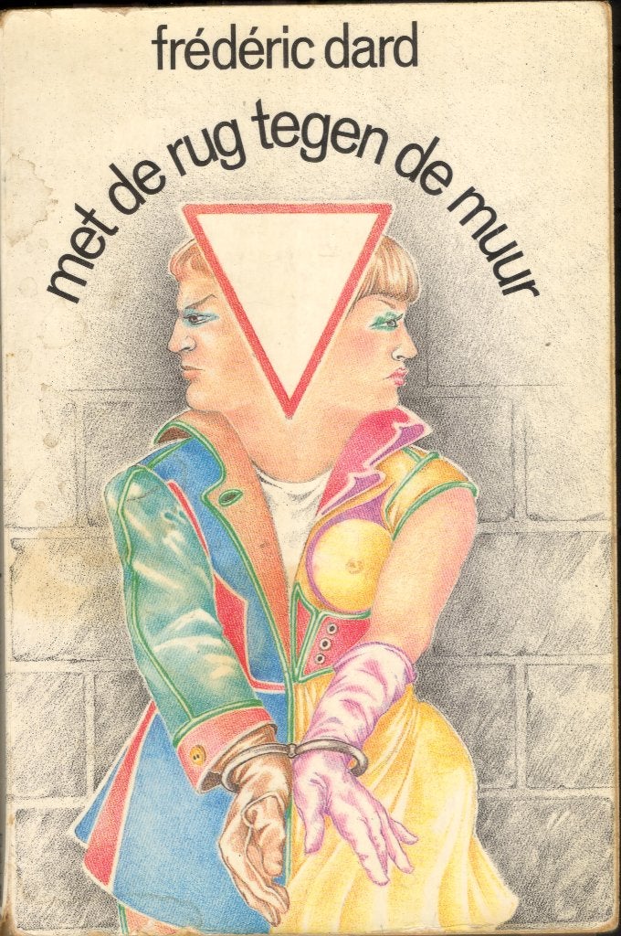 Frédéric Dard - Met de rug tegen de muur, Ophalen of Verzenden, Gelezen