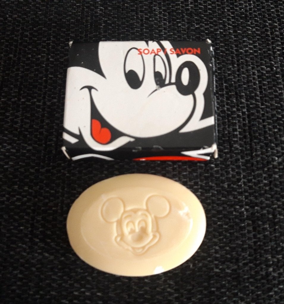 Vintage Disneyland Parijs zeep, ongebruikt, Ophalen of Verzenden, Overige figuren, Zo goed als nieuw, Beeldje of Figuurtje