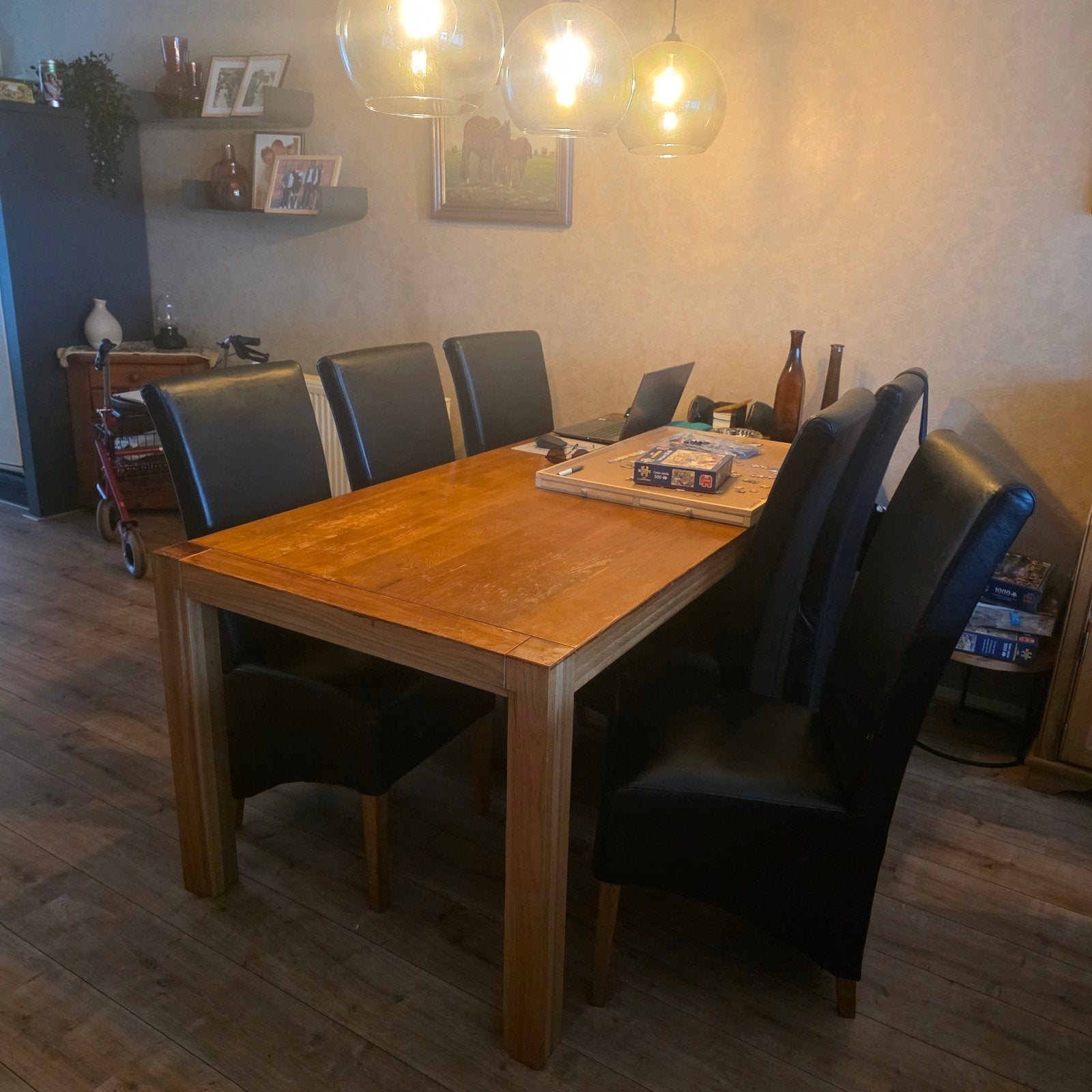 te koop, Ophalen, Gebruikt, 4 tot 6 stoelen