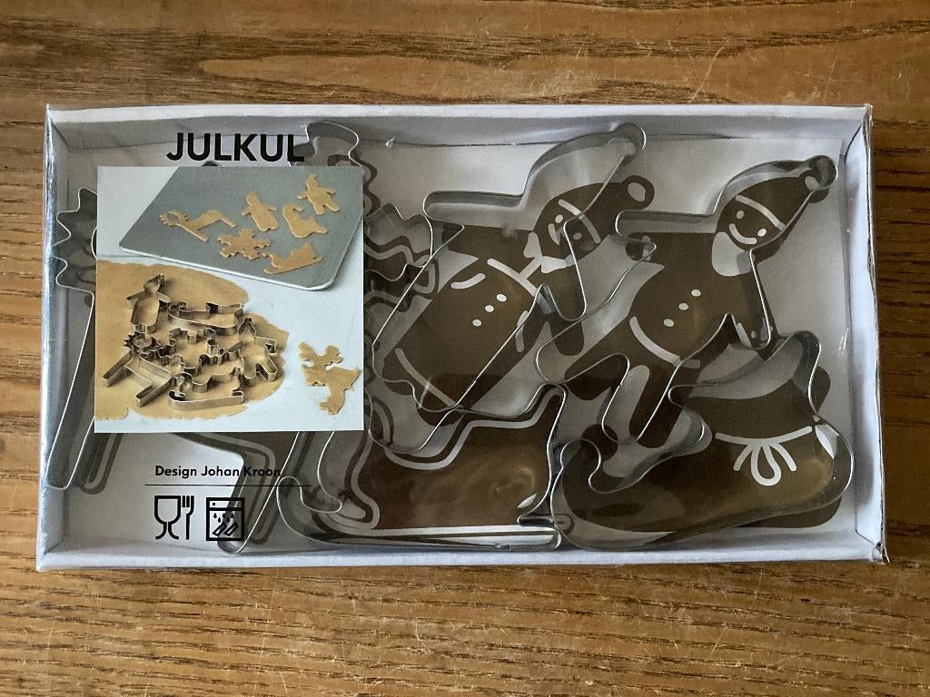 Ikea Julkul koekvormpjes uitsteek vormpjes kerst nieuw, Ophalen of Verzenden, Nieuw