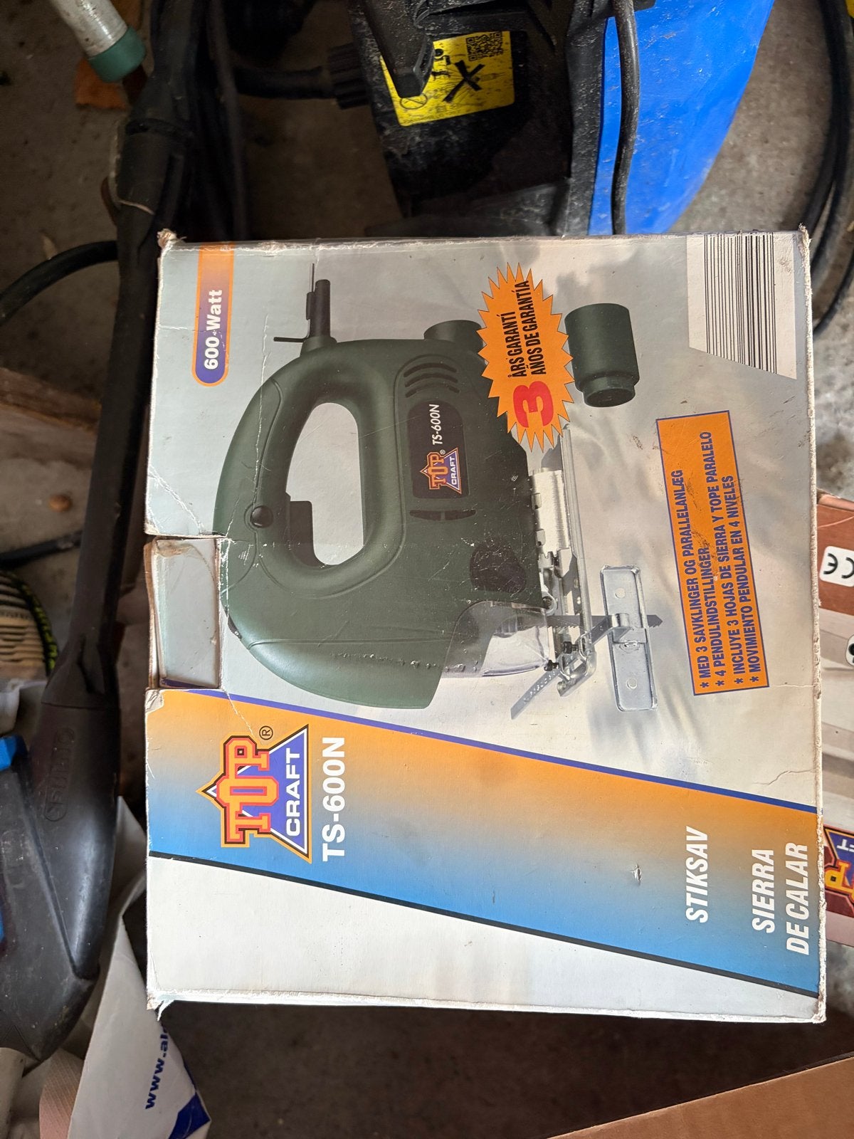 TIP Craft TS-600N Decoupeerzaag 600W, Doe-het-zelf en Verbouw, Gereedschap | Zaagmachines, Nieuw, Decoupeerzaag, 600 tot 1200 watt
