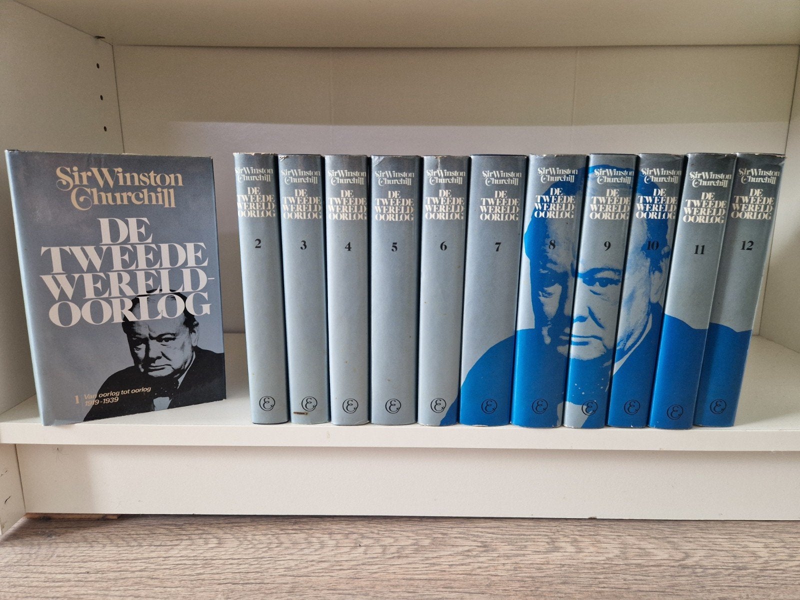 De Tweede Wereldoorlog Sir Winston Churchill, 12-delige set, Boeken, Ophalen of Verzenden, Zo goed als nieuw, Europa